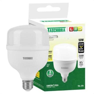 Imagem de Lâmpada Led Alta Potência TKL 270 50W 3000K E27 Taschibra