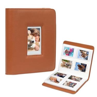 Imagem de CAIYOULE Álbum De Fotos Com 288 Bolsos 2,15 X 3,4 Para Câmera Instantânea Fujifilm Instax Mini 3 Polegadas Fuji Evo/12/11/99/7+ Liplay Link2 Polaroid Snap Pic-300 Kodak Album (Marrom)