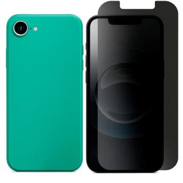 Imagem de Capa Anti Impacto Para iPhone 16e + Pelicula Privacidade - GR Global R