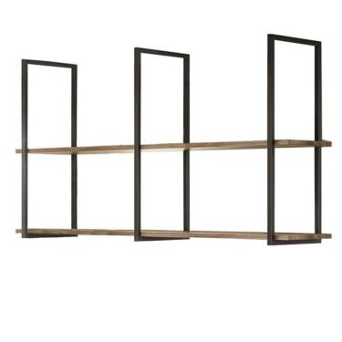 Imagem de Prateleira Suspensa Industrial Aurora Plus Demolição Preto