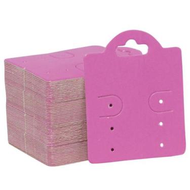 Imagem de 200 Etiquetas Tag Para Brinco Semi Joias Cartelas Bijuterias - Sonar, 