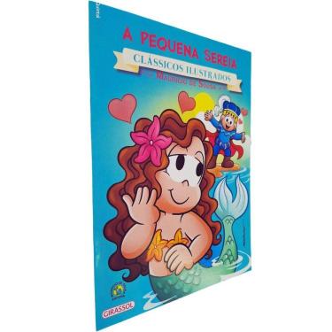 Imagem de A Pequena Sereia Coleção Clássicos Ilustrados Turma da Mônica Mauricio de Sousa