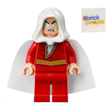 Imagem de Lego Super Heróis Shazam - Minifigura com Cabelo Extra e Explosões