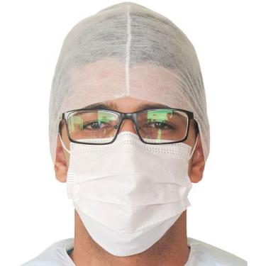 Imagem de Gorro TNT Dejamaro Descartável Gram 20 Branco - unidade, Padrão, Padrã