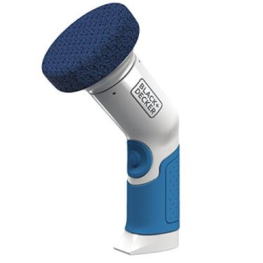 Imagem de Escova elétrica de limpeza Black & Decker PKS160, branco/azul