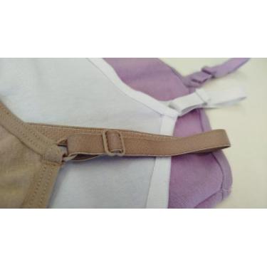 Imagem de kit com 05 Top infanto juvenil sem bojo, dia a dia em cotton com alça 
