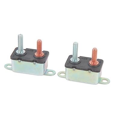 Imagem de YWBL-WH Auto Redefinir o Disjuntor 12V 24V Parafuso de Pântano Instalação Fácil para Navio Automotivo, Ampla Aplicação para Caminhões Iates Guinchos Iates (40A)