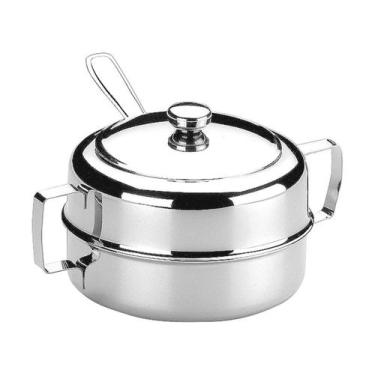 Imagem de Açucareiro Inox Brinox com Colher Jornata - 1629/000