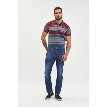 Imagem de CALÇA JEANS MASCULINA LYCRA TRADICIONAL RETA - YOUNG STYLE-Masculino