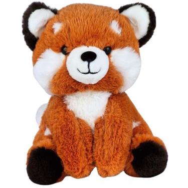 Imagem de Pelúcia Urso Panda Vermelho Raposa Guaxinim Nicho Floresta - Fizzy, Pa