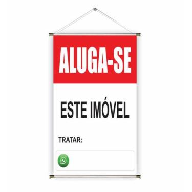 Imagem de Banner pronto Aluga-se BA 451 medida 45x70 cm arte Pronta