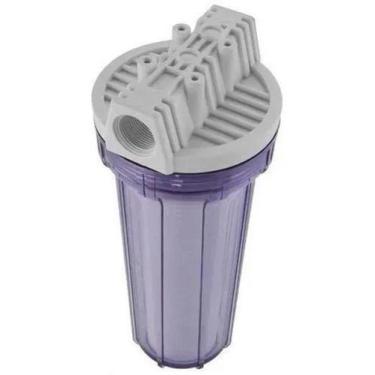 Imagem de Filtro Purificador Carbon Block P/ Bebedouros 9 3/4 - Sangel Cor Trans