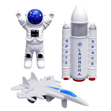 Imagem de Kit Ônibus Espacial 2 Naves com Astronauta de Brinquedo Infantil Naza
