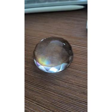 Imagem de Peso de papel elegante e versátil de 2 peças: peso de papel de cristal K9, perfeito para decoração de mesa doméstica e como adereço de fotografia, adicionando criatividade e apelo estético ao espaço