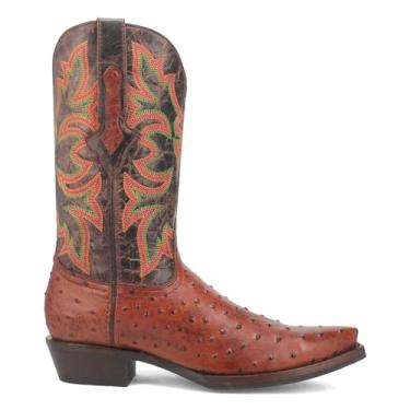 Imagem de Dingo Bota masculina Outlaw Western, Conhaque, 12 X-Wide