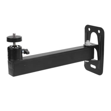 Imagem de Diydeg Dobrável Projetor Wall Mount, Rotação de 360 ° Mini Teto Parede Projetor Mount Stand, Ajustável Aço Inoxidável Hanger Rack Stand para JMGO Home Theaters, Escritório