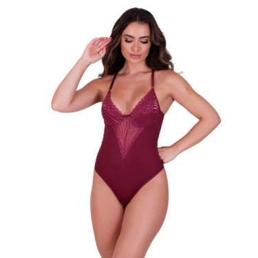 Imagem de Body com Detahe de Renda Bore Adulto Feminino Juliete - NAKA MODAS, Tr