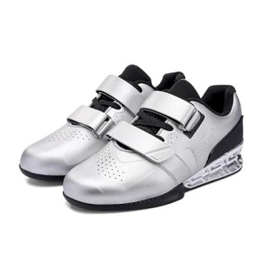 Imagem de Tênis de levantamento terra masculino para agachamento e musculação, tênis ginástica indoor, powerlifting e musculação, treinamento completo equilíbrio