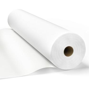 Imagem de Lençol Hospitalar Descartável, Protetor de Maca para Clínica, Hospital. Kit com 3 unidades. Papel em rolo 100% Celulose