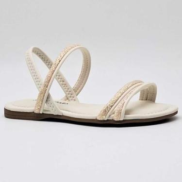 Imagem de Sandália Menina Pink Cats Infantil Rasteirinha Leve V5842, 30