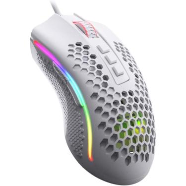 Imagem de Mouse Redragon M808W-KS Storm Branco (C/FIO) 16000DPI