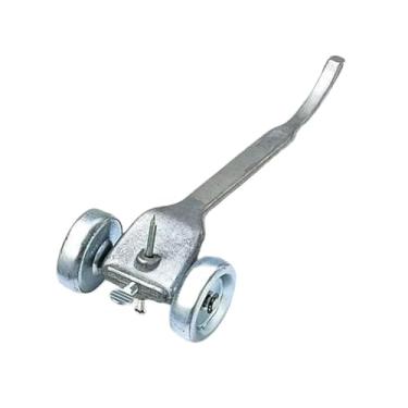 Imagem de Generic Raspador de juntas de roda de skate, ferramenta de limpeza de alvenaria lisa, dispositivo de limpeza de costuras, limpador ergonômico de parede de