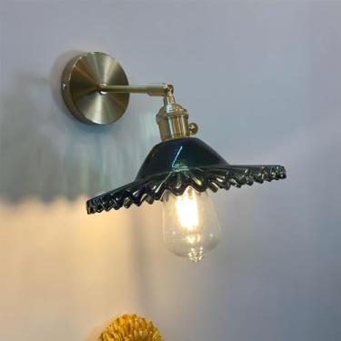 Imagem de Lâmpada De Parede De Latão Nórdico, Lâmpada De Parede Personalizada Criativa Retrô, Adequada Para Sala De Estar Corredor Bar Café Restaurante Iluminação Decorativa (Estilo 11)