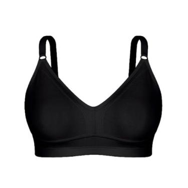 Imagem de Sutiã sem Aro e sem Bojo Loba 42005-001 - LUPO, Preto, 48