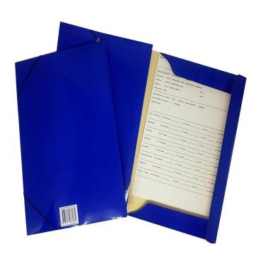 Imagem de Pasta Aba Elastica Oficio Azul-Marinho Pct C/30 Promoçao 24H