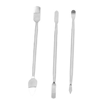 Imagem de Garosa 3pcs Metal Spudger, Reparar Kit de Ferramentas de Abertura Com 6 Tipos de Formas de Cabeça de Batata