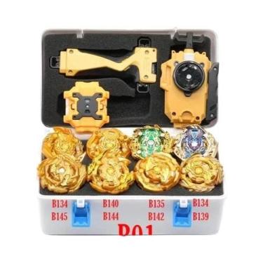 Imagem de Pacote De Brinquedo Metal Fusion Beyblade Burst Takara Tomy Com Lançad