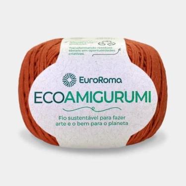 Imagem de Linha Ecoamigurumi Novelo 254 Metros 516TEX Euroroma Fio 8/7, 710 Telh