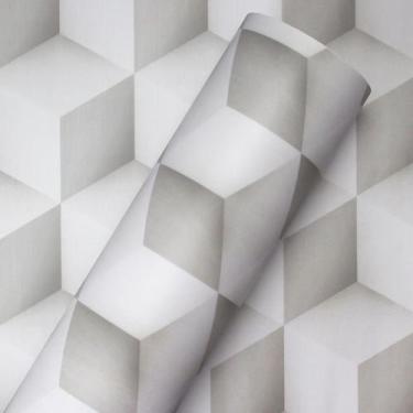 Imagem de Papel de Parede Vinil Adesivo Decor Geometrico 1,00 X 0,61 - Alltak, L