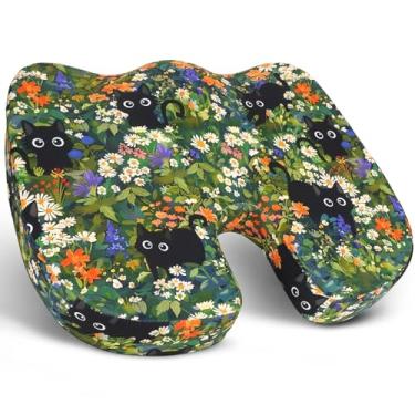 Imagem de Almofada para alívio da dor no cóccix, almofada de assento de espuma viscoelástica para cóccix, ciática, alívio de pressão, cadeira de escritório