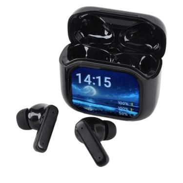 Imagem de Tangxi Tradutor de Idiomas Earbuds, 5.4 Earbuds Sem Fio Com Touchscreen Carregamento Caso, ANC Cancelamento de Ruído, 140 Idiomas Tradução, IPX5 Impermeável, para Música Chamada (Preto)