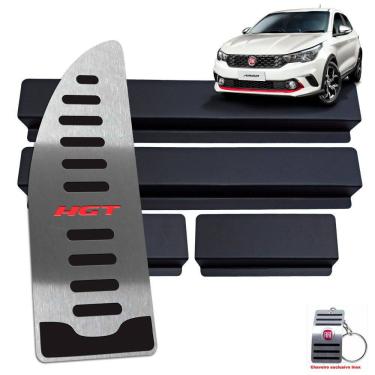 Imagem de Descanso de Pé Fiat Argo Hgt Aço Inox