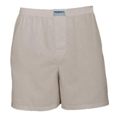 Imagem de Cueca Samba-Canção Presidente C/ Abertura Frontal Tamanho Especial XGG