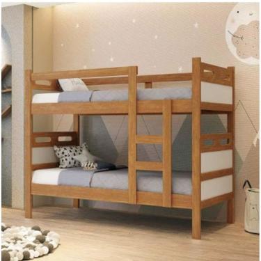 Imagem de Beliche Jaspe 100% Mdf Cinamomo/Off White