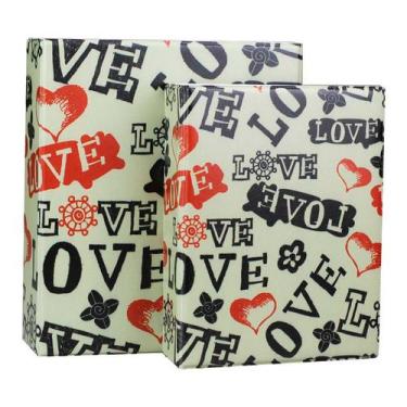 Imagem de Álbum 500 fotos 10x15 Love com Estojo Fecho Imã TPFoto - TUDOPRAFOTO