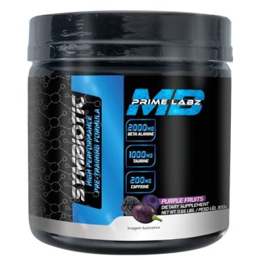 Imagem de Pré-Treino Symbiotic 300g – Sabor Frutas Roxas - MB Prime Labz