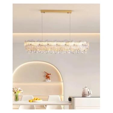 Imagem de Decoração para casa Lustres para sala de jantar Lustres pendentes Luminárias suspensas para teto Luminária iluminação interna