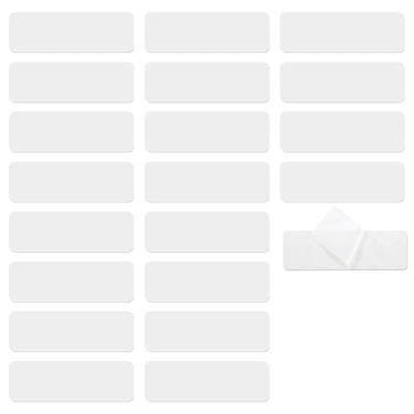 Imagem de 20 peças de abas horizontais de reparo de persianas, kit de reparo de lâminas horizontais de 2,54 cm, fixadores brancos para reparo de lâminas de persianas danificadas