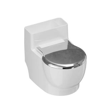 Imagem de Cinzeiro de plástico com tampa criativo para cigarro cinzeiro portátil com forro de aço inoxidável suporte removível para cinzeiro