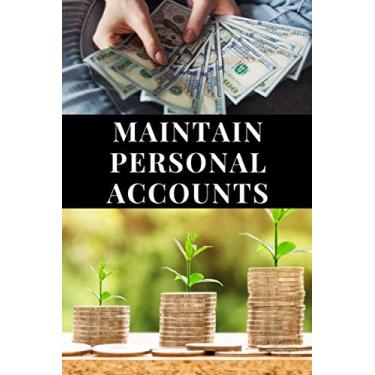 Imagem de Maintain personal accounts: Diary to keep your budget month by month | notebook