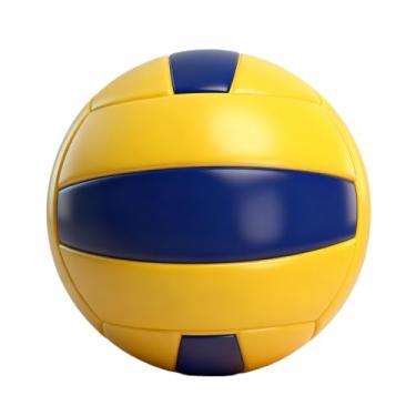 Imagem de Bola de Vôlei Esportes e saúde indoor outdoor (BOLA AMARELA,BOLA RAINHA)