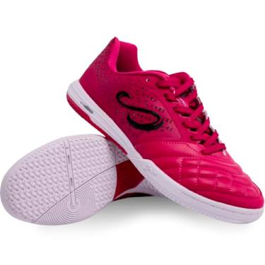 Imagem de SENDA Ushuaia Pro 2.0 Tênis de futebol, quadra e futsal, unissex, tamanhos adultos e jovens, Roxa, 41 BR