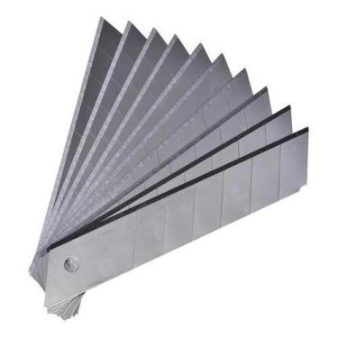 Imagem de Lâmina para Estilete 18mm com 10 Peças Fertak 4207