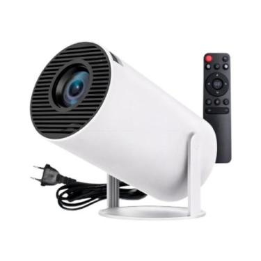 Imagem de Mini Projetor Portatil Wi-Fi Bluetooth HD-4K Bivolt Cinema em Casa - G