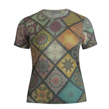 Imagem de Blusa m/c Pau a Pique Modal Colorida