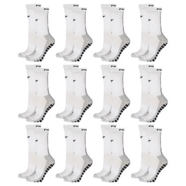 Imagem de Kit 12 Pares de Meias Penalty Grip Masculina